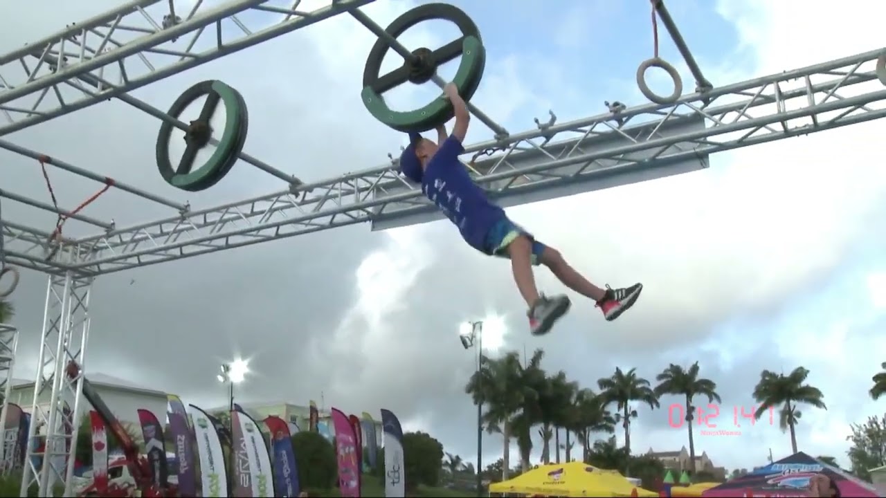 Liam Berry 8th place run on the Barbados Ninja Throwdown 2024