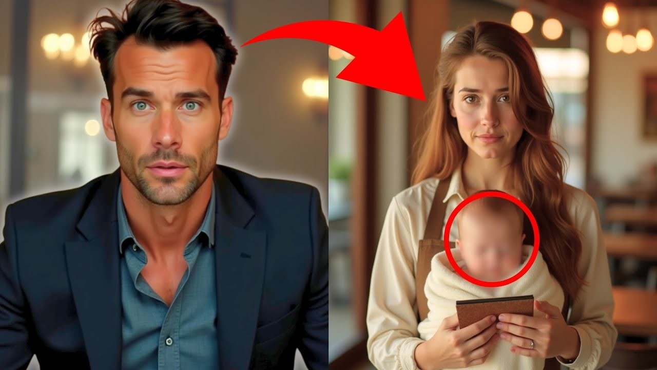 '¿No recuerdas esa noche ' — susurró la MESERA con LÁGRIMAS… el MILLONARIO vio al BEBÉ y TEMBLÓ