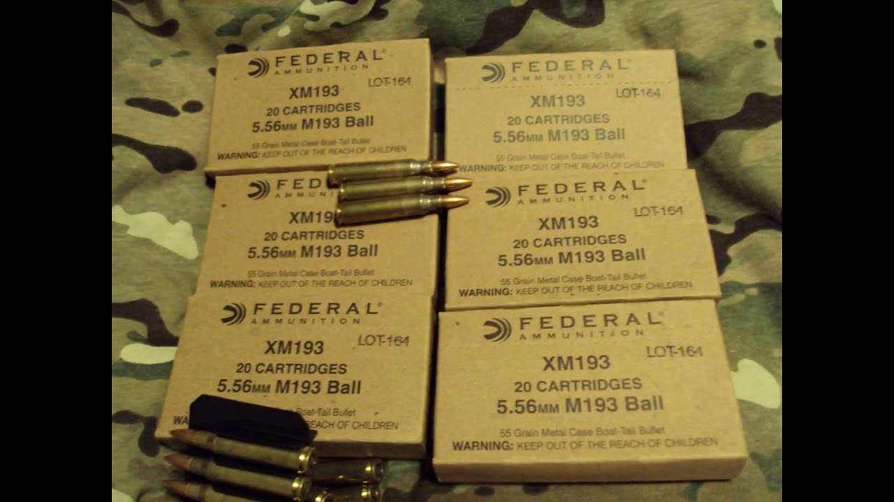 xm193 federal  5.56mm
