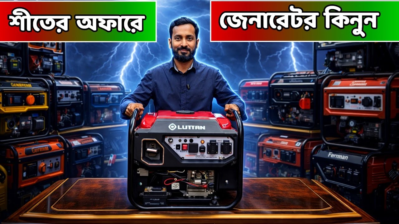 শীতের অফারে কম দামে জেনারেটর কিনুন । পাইকারি দামে জেনারেটর | কম দামে জেনারেটর । Generator Price bd ।