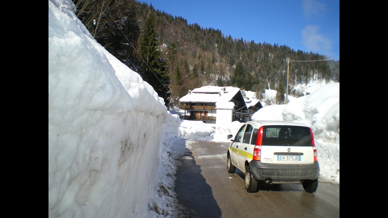 Postino Luciano - Inverno 2014 a Cibiana