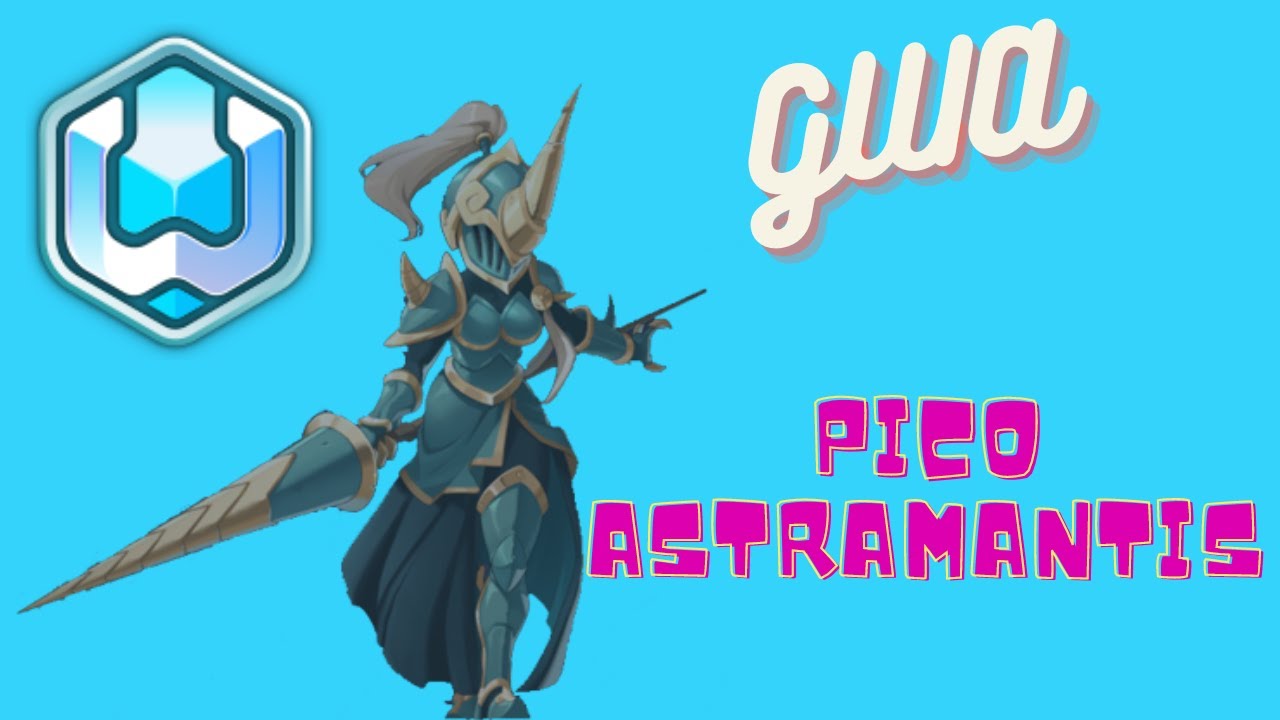 Waven: Construción PICO ASTRAMANTIS - Armas, Hechizos, equipables | Akino Touch