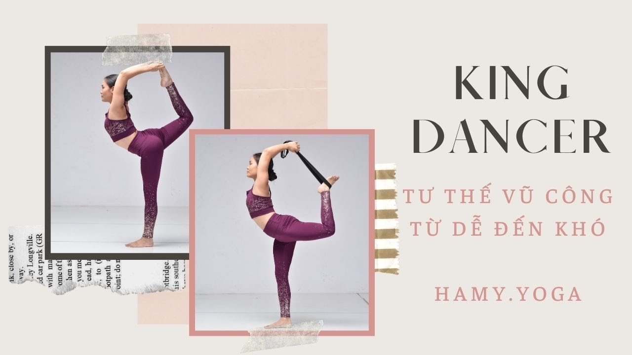 Tư thế VŨ CÔNG Yoga 3 Biến Thể | Dễ tới Khó Cho Người Mới | Hà My Yoga