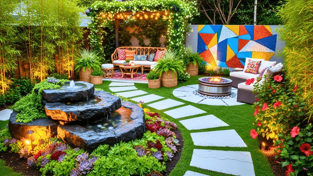 100+ Lush Landscaping Ideas: Transform Your Backyard into a Tropical, Green, Low-Maintenance Oasis