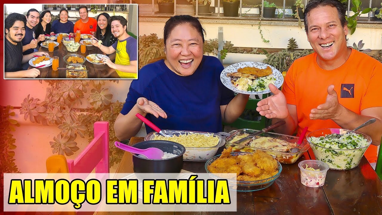 ALMOÇO COM A FAMÍLIA BLOG DAS IRMÃS | TIA DO JOINHA