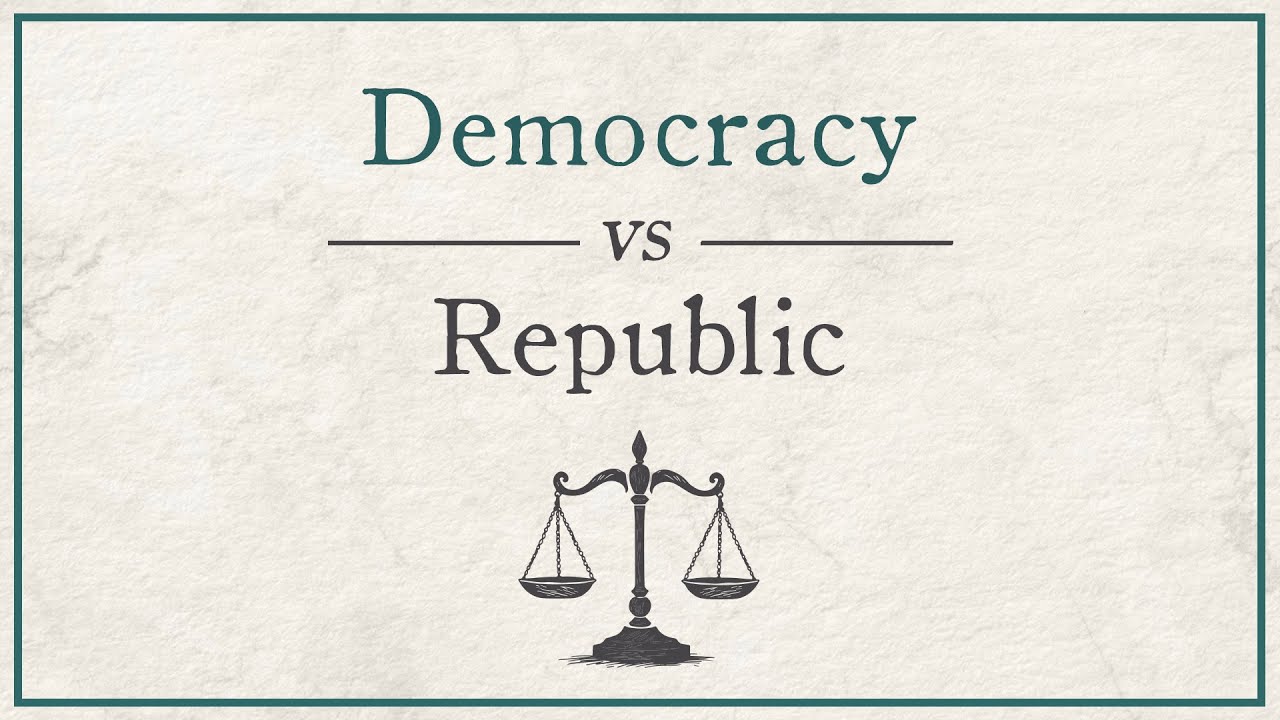 Democracy vs Republic | Ron Tucker | Oct 26. 2025