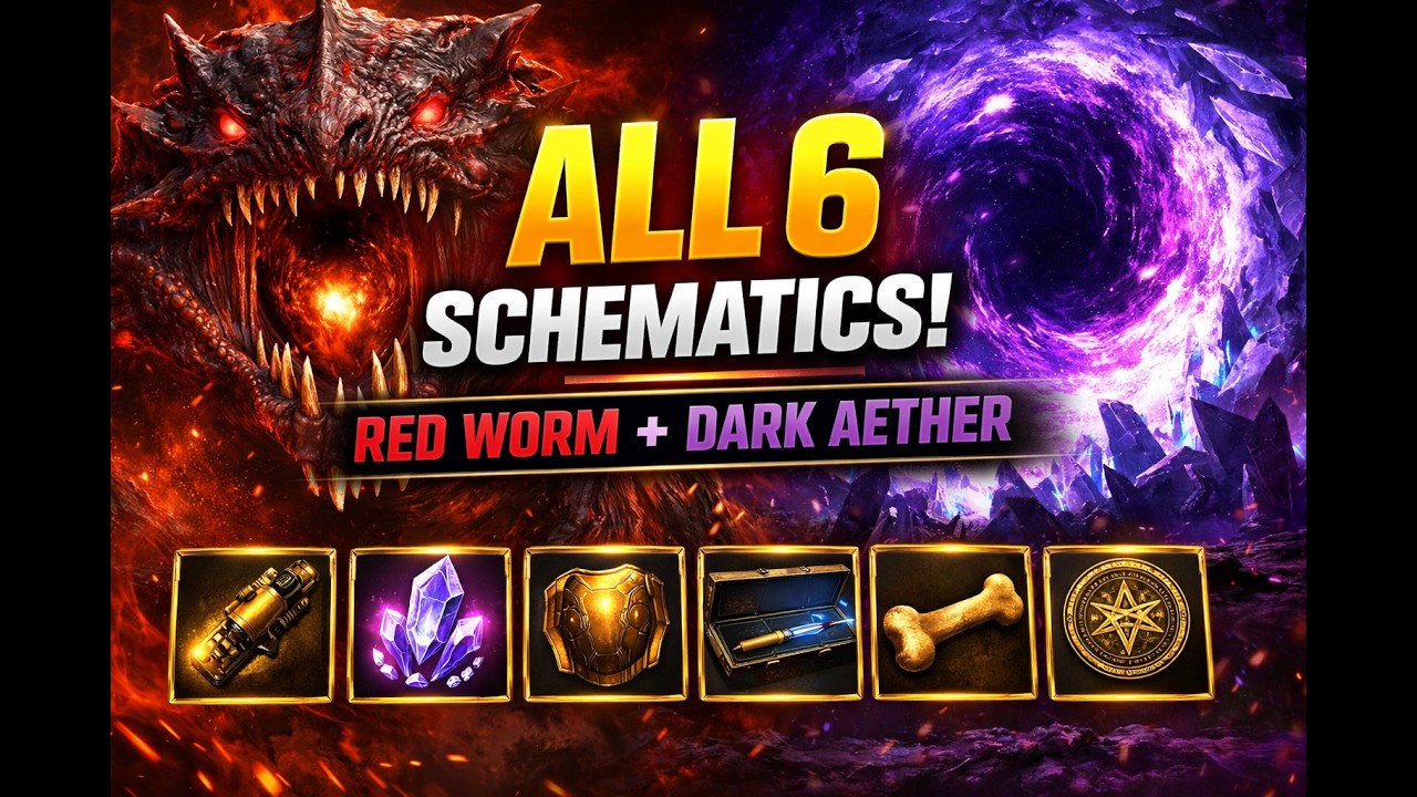 Red worm and Dark aether s1