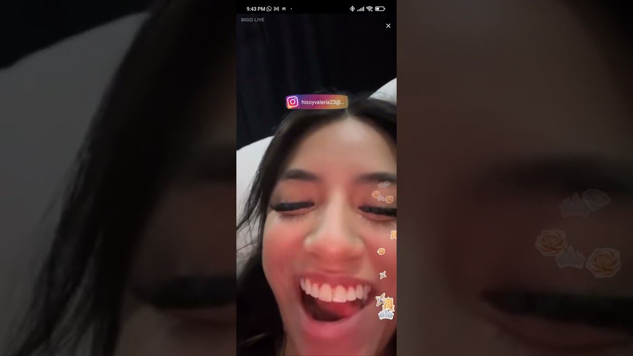 live de Valeria 💜🖤 21/02/23
