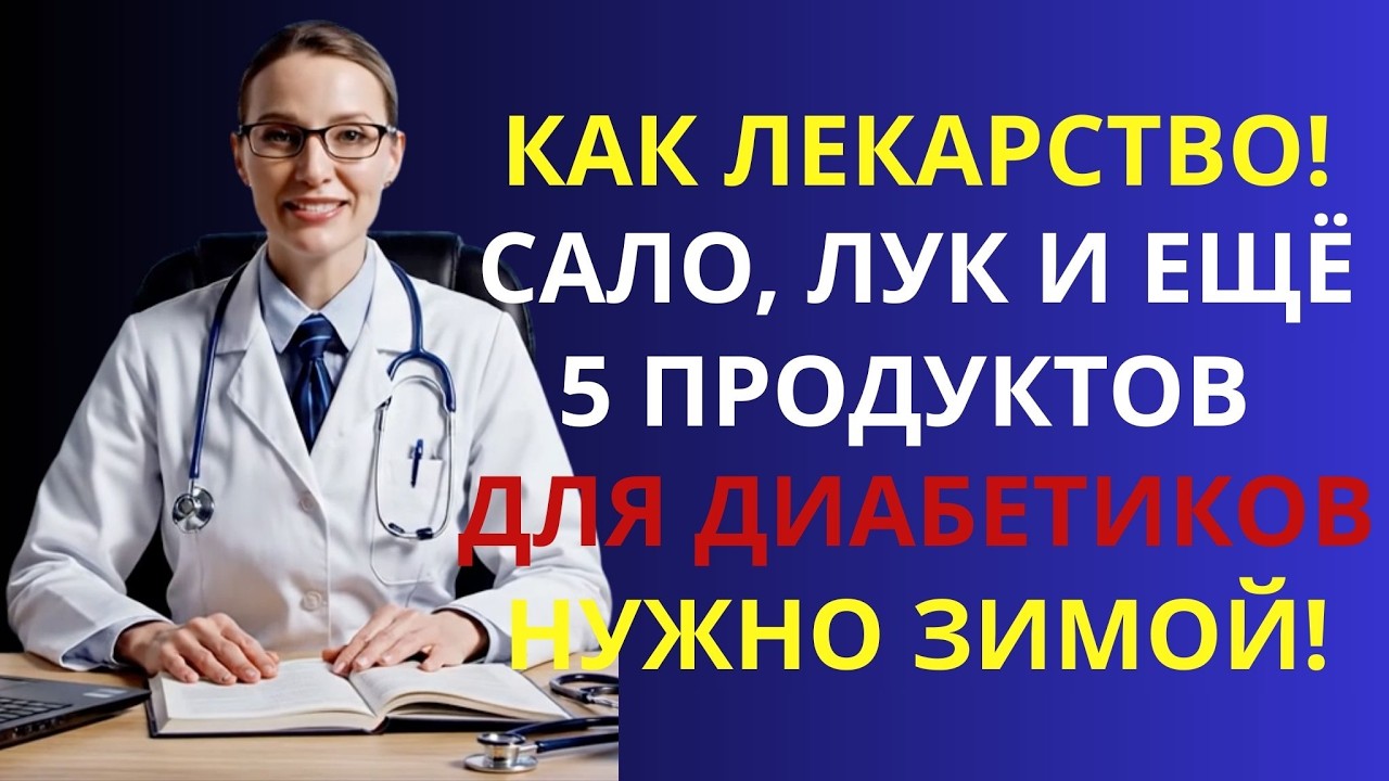 🥇7 дешёвых продуктов, которые работают как лекарства при диабете зимой