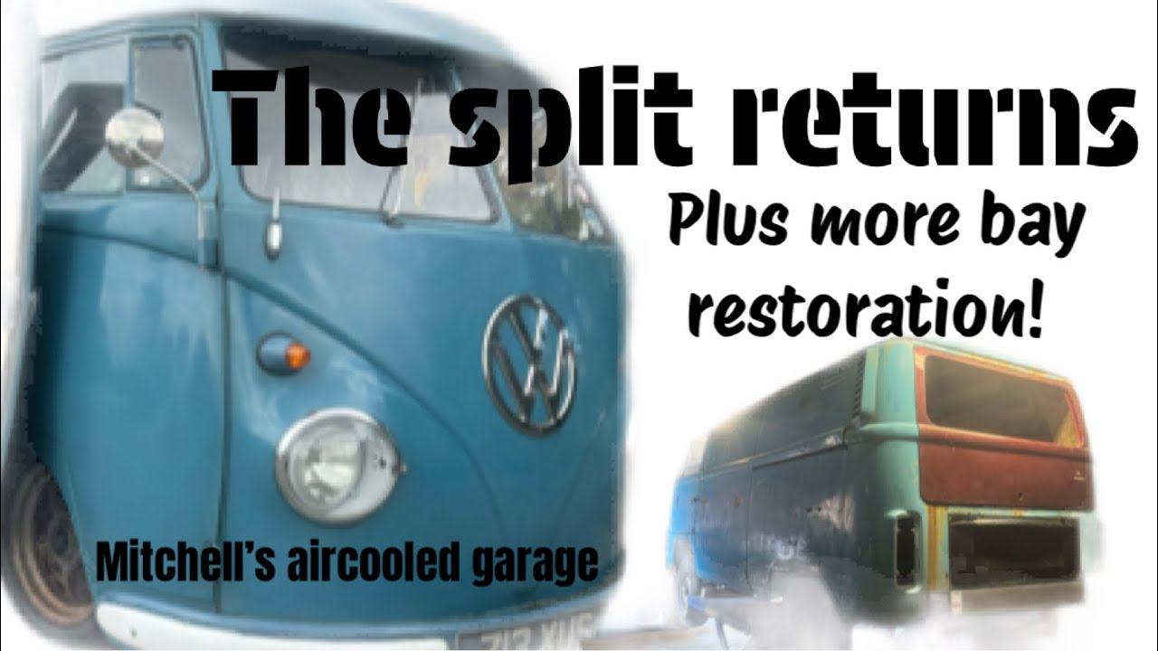 The Vw splitscreen returns !! And the bay gets more fab work !!