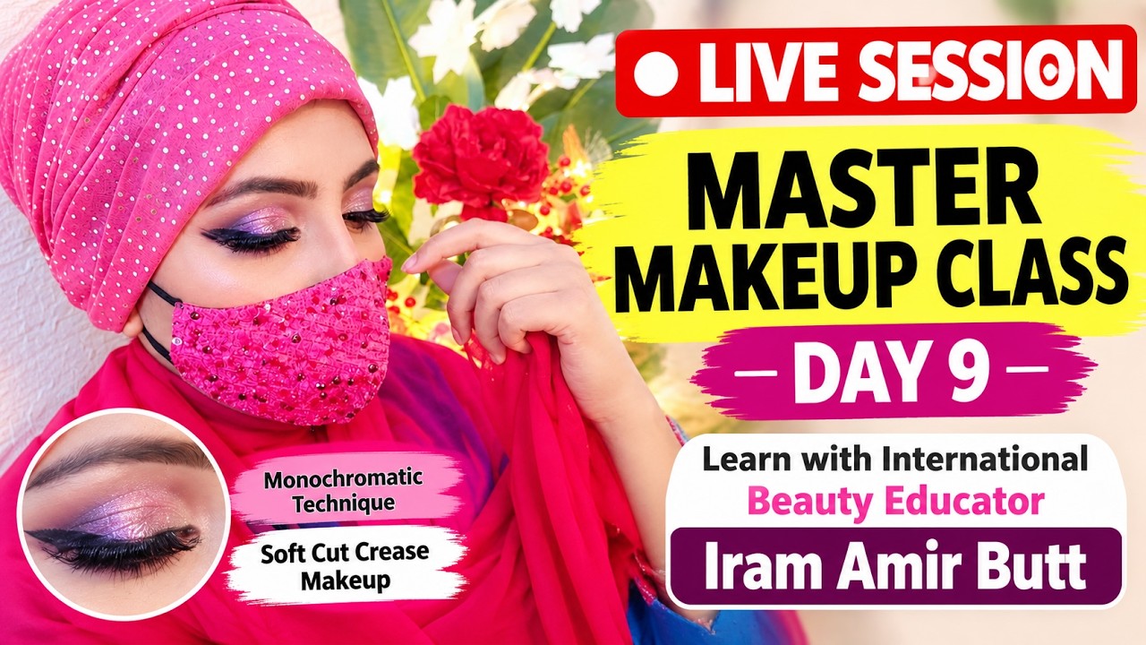 Soft Cut Crease Makeup Tutorial & Monochromatic Technique Step by Stp Day 9