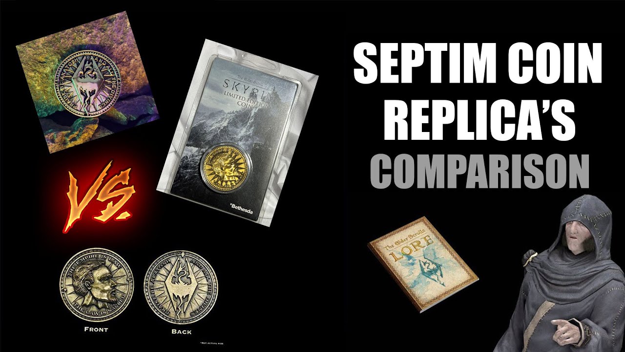 Comparing the Quality of All My Physical Septim Coins