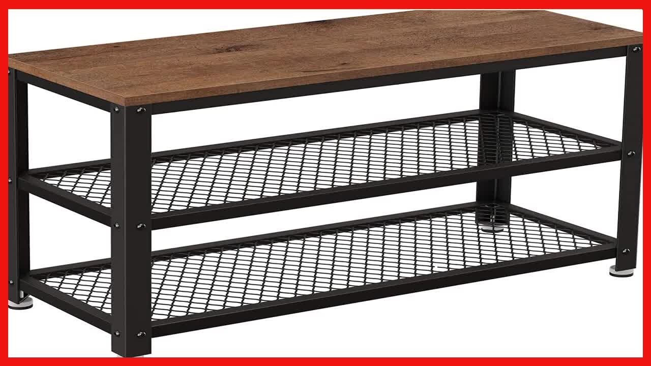 Transform Your Entryway with the BRYCE Collection Shoe Bench: Style Meets Function