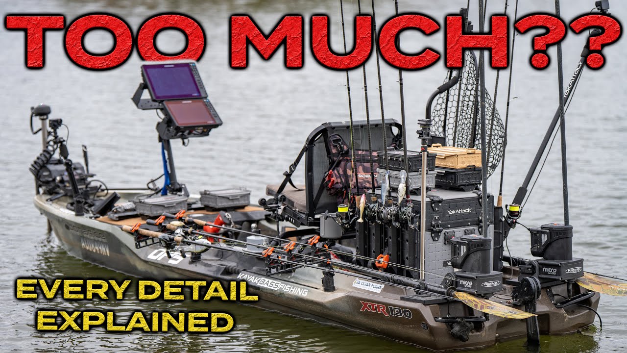 The World's MOST EXPENSIVE Fishing Kayak Build