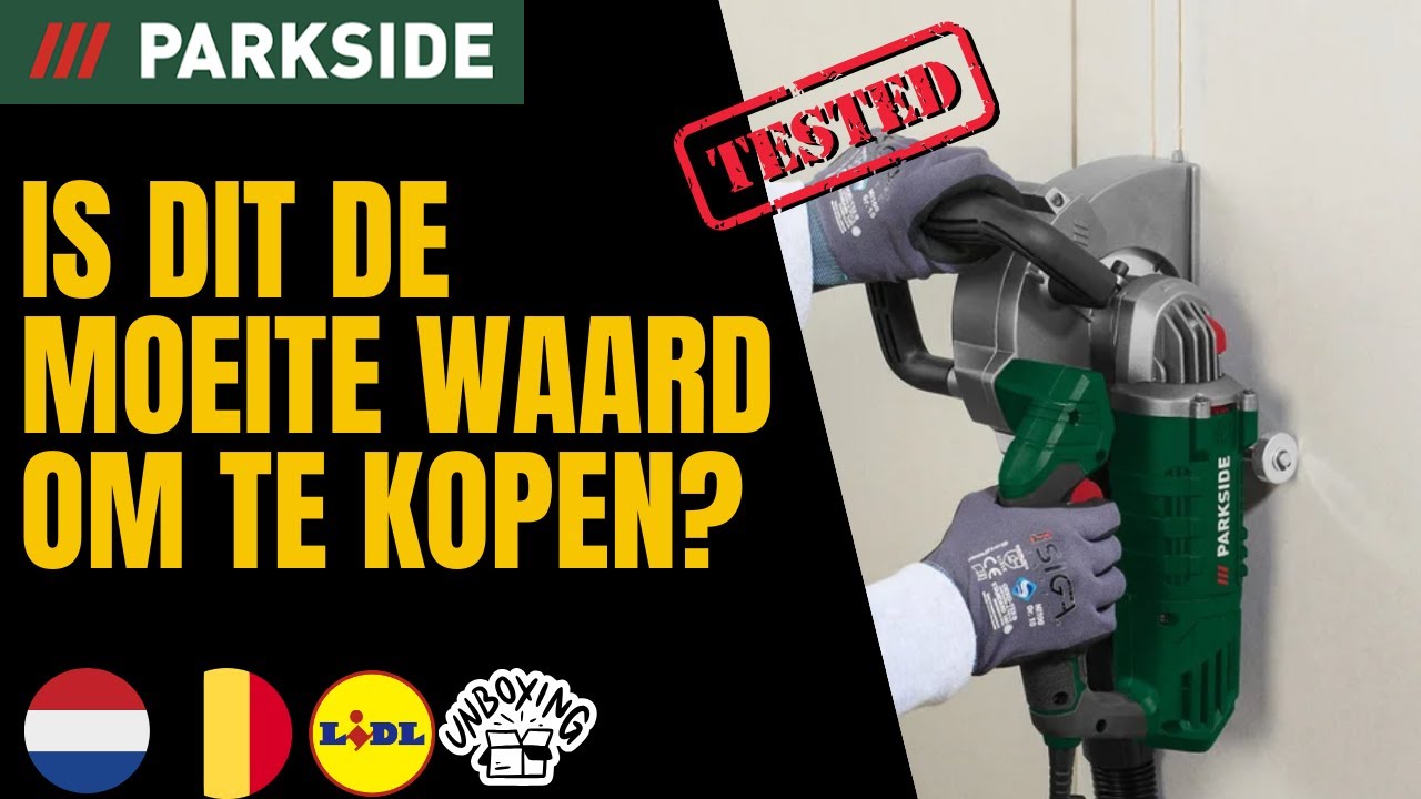 MUURFREES Parkside PMNF 1500 A1 DUTCH NEDERLANDS  BELGIUM LIDL