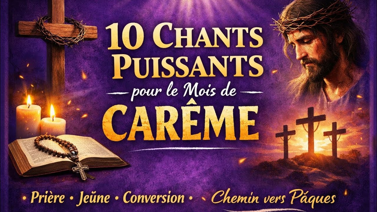 10 chants Puissants pour le Mois se CARÊME 