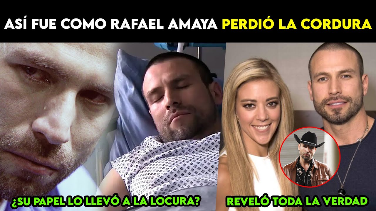 Así fue como Rafael Amaya perdió la cordura.