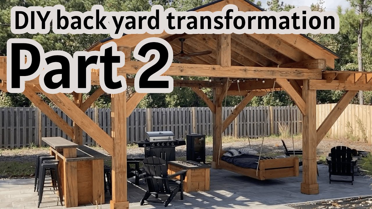 Part 2 of my DIY gazebo build