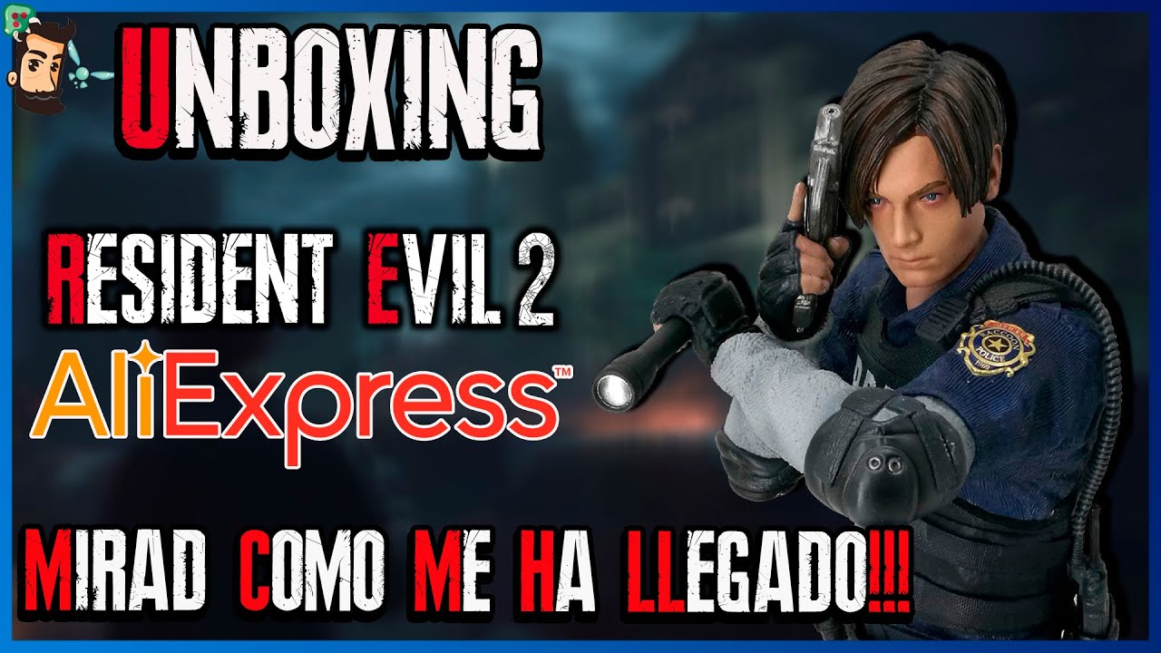 ¿MERECE LA PENA? | Figura Leon S. Kennedy ALIEXPRESS | Resident Evil 2 | Unboxing