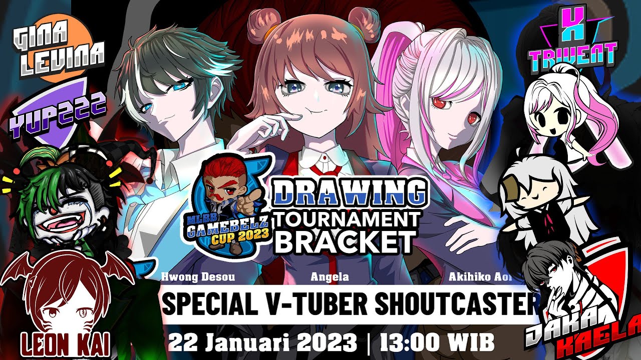Drawing Tournament Bracket GameBelz Cup 2023