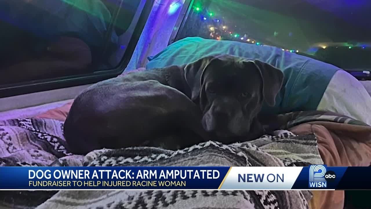 Hundreds attend fundraiser for Racine woman who lost her arm in dog attack