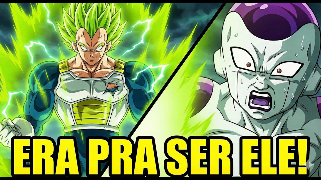 E se VEGETA fosse o LENDÁRIO SUPER SAIYAJIN? - Dragon Ball Z