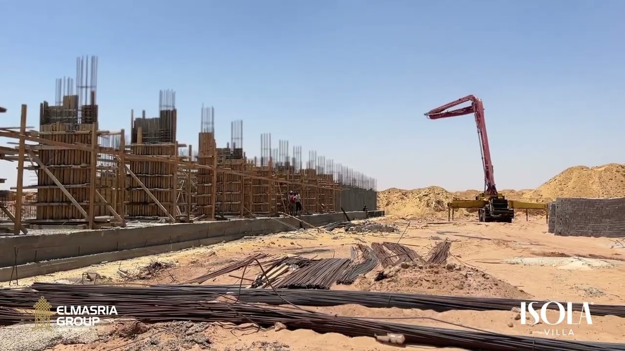 Construction Update &ndash; ISOLA VILLA By ElMasria Group Developments