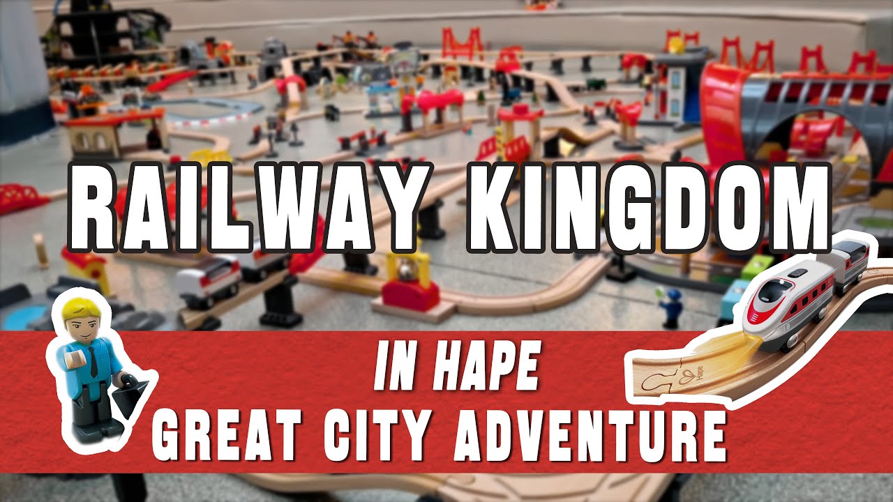 Great City Adventure | Hape Railway Kingdom E1 | Hapetoys