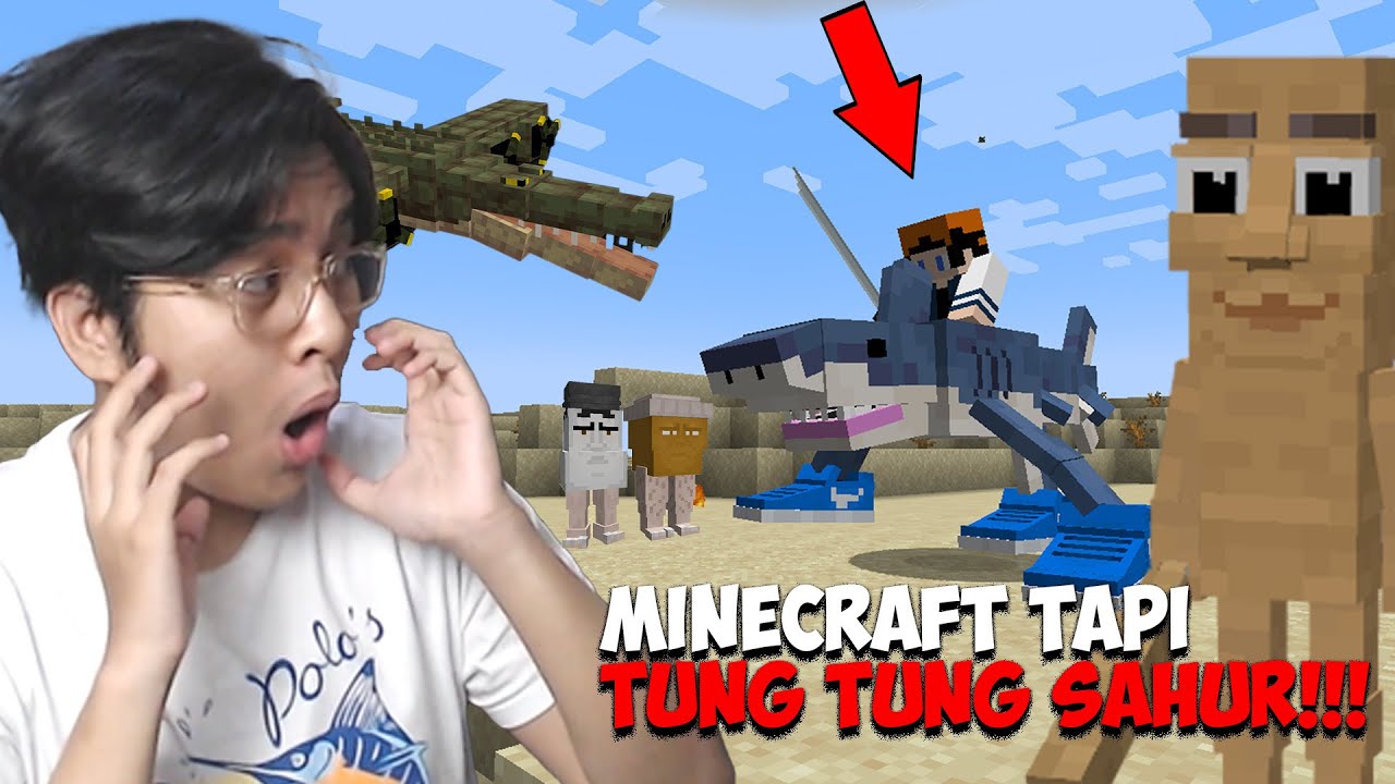 TUNG TUNG SAHUR Di Minecraft!!