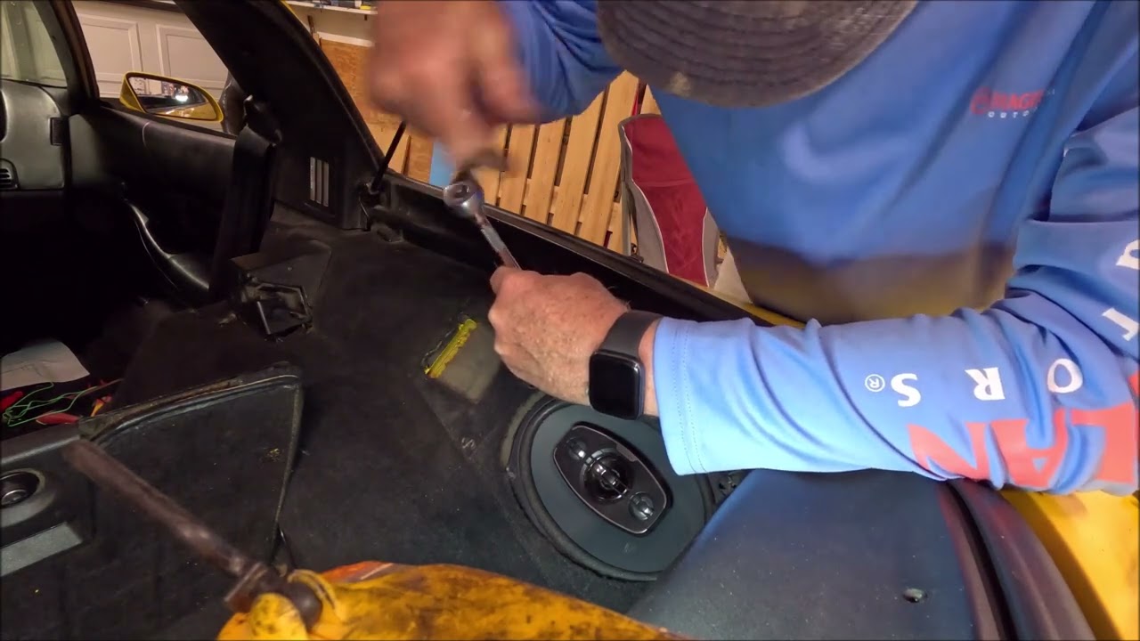 My Corvette Journey 95 C4 Speaker Install
