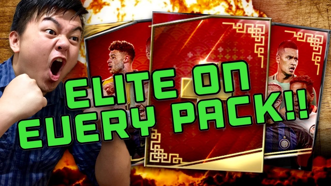 INSANE LUNAR PACK OPENING!! ELITE ON EVERY PACK!! FIFA MOBILE IOS / ANDROID