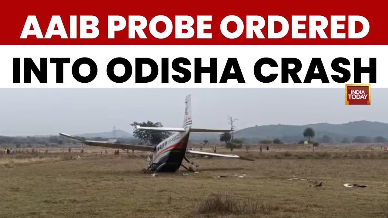 Aviation Scare in Odisha: Nine-Seater Aircraft Crash-Lands Near Rourkela, Probe Ordered |India Today