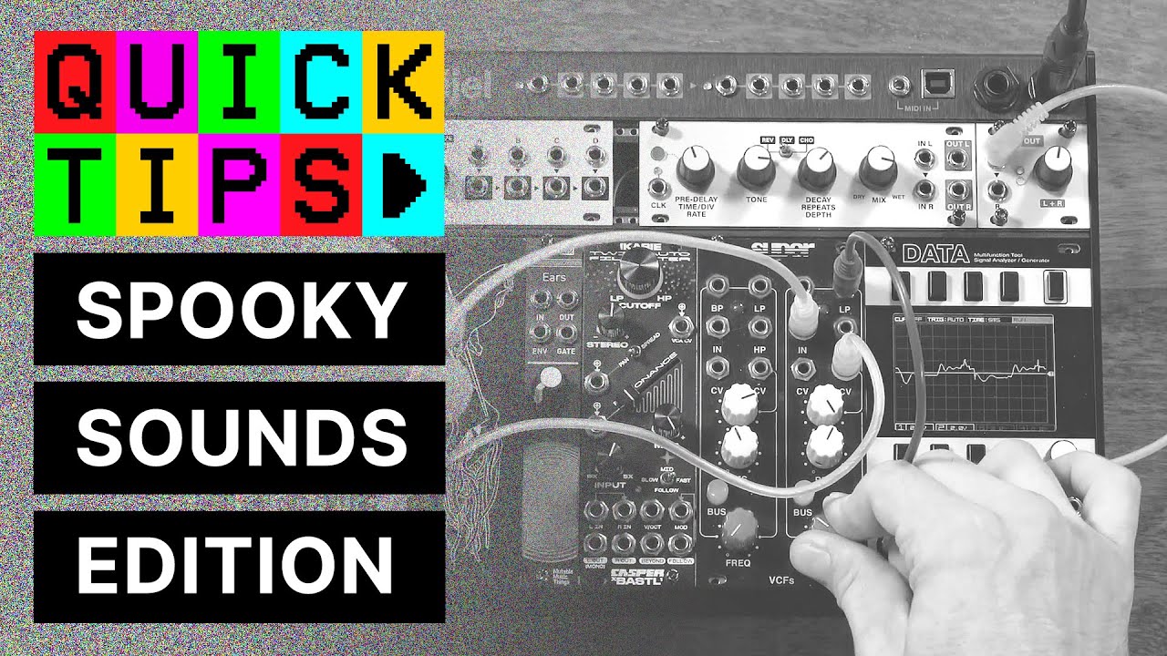 Quick Tips : Spooky Synthesizer Sounds!