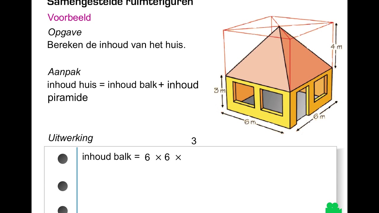 H7 Oppervlakte en inhoud - §7.4 Inhoud