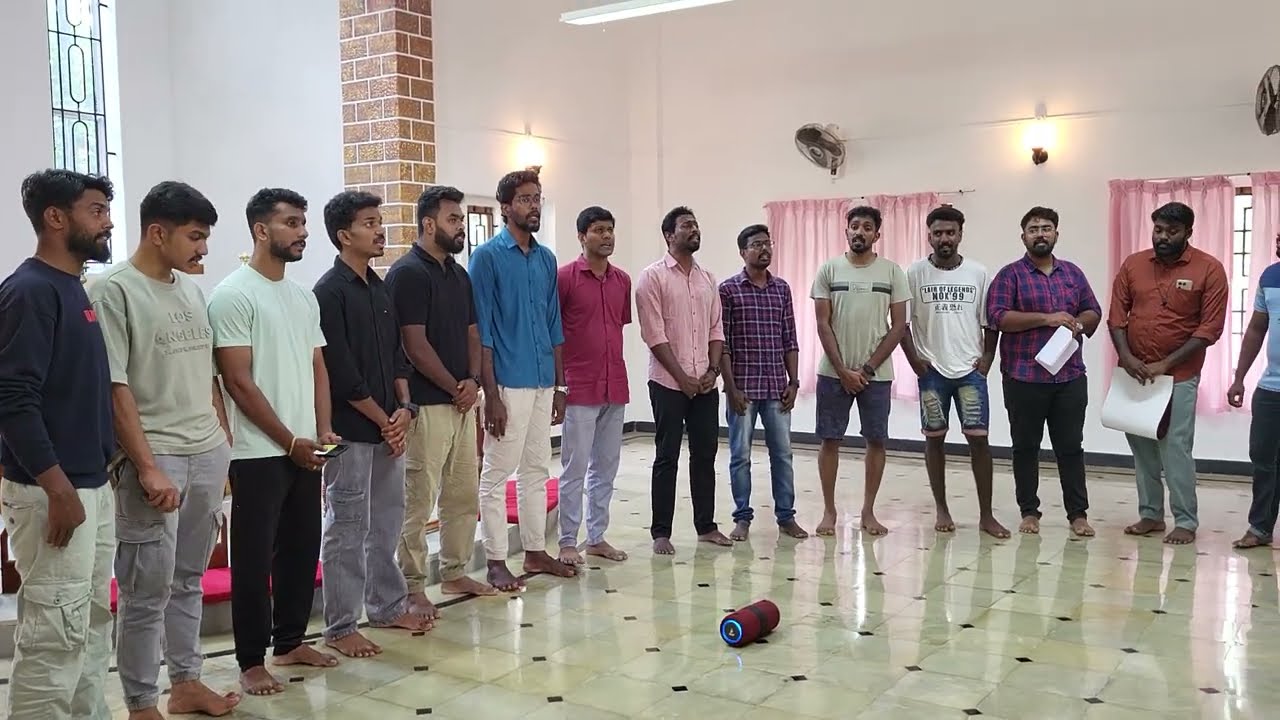 seraph's choir team |  CSI East Kerala Diocese Bishop's House | Melukavumattom |