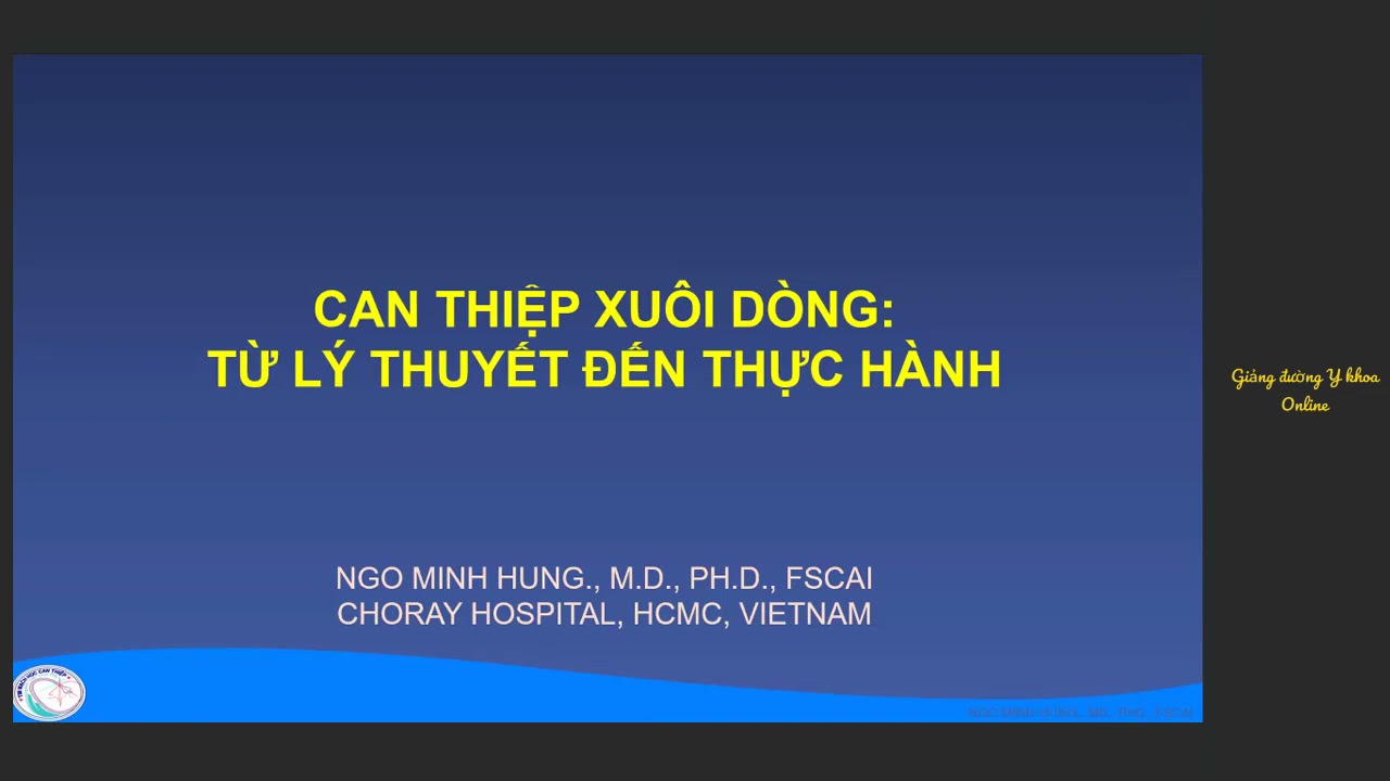 CAN THIỆP XUÔI DÒNG: TỪ LÝ THUYẾT ĐẾN THỰC HÀNH | PGS. TS. NGÔ MINH HÙNG