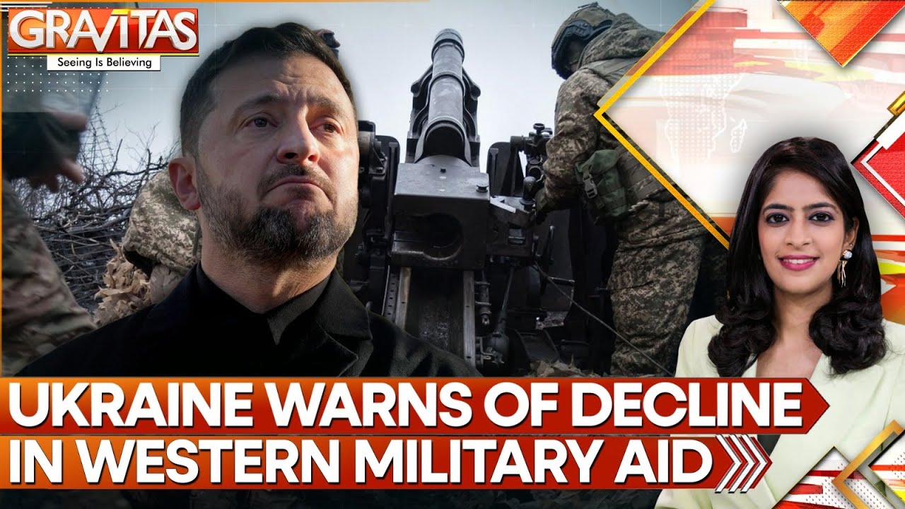 Ukraine Warns of 45% Decline in Military Aid as Russia Pushes Ahead on the Frontlines | GRAVITAS