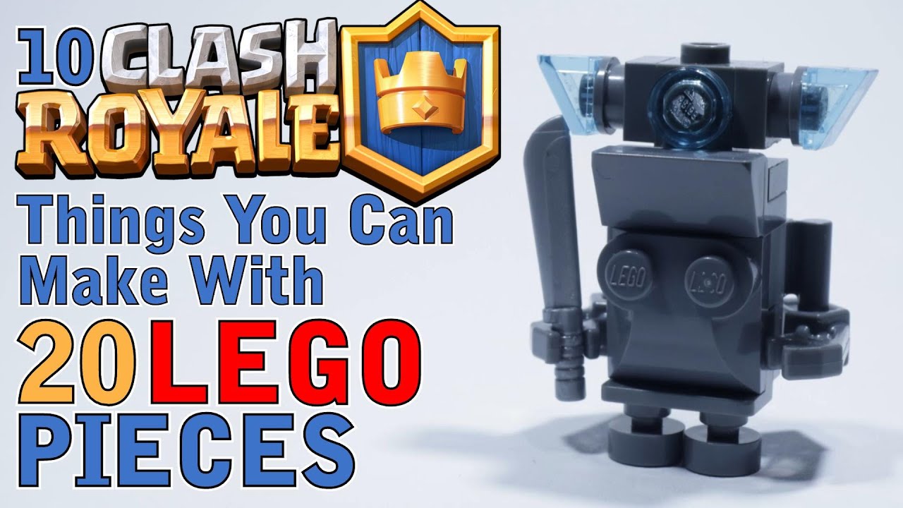 10 вещей из Clash Royale, которые можно сделать из 20 деталей Lego