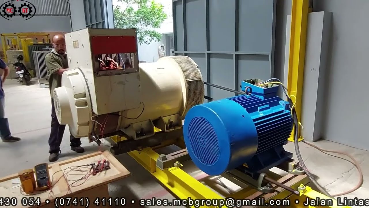 Generator test facility