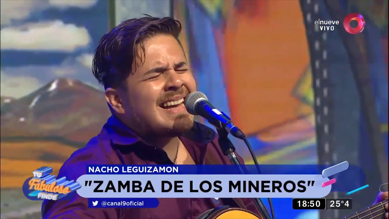 Nacho Leguizamon Zamba de los mineros