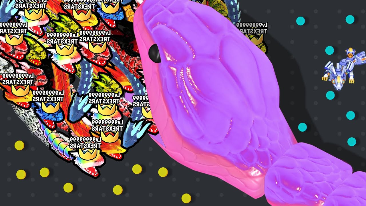 Snake Clash! .io - MAX LEVEL! Epic Snake Clash.io Gameplay! 