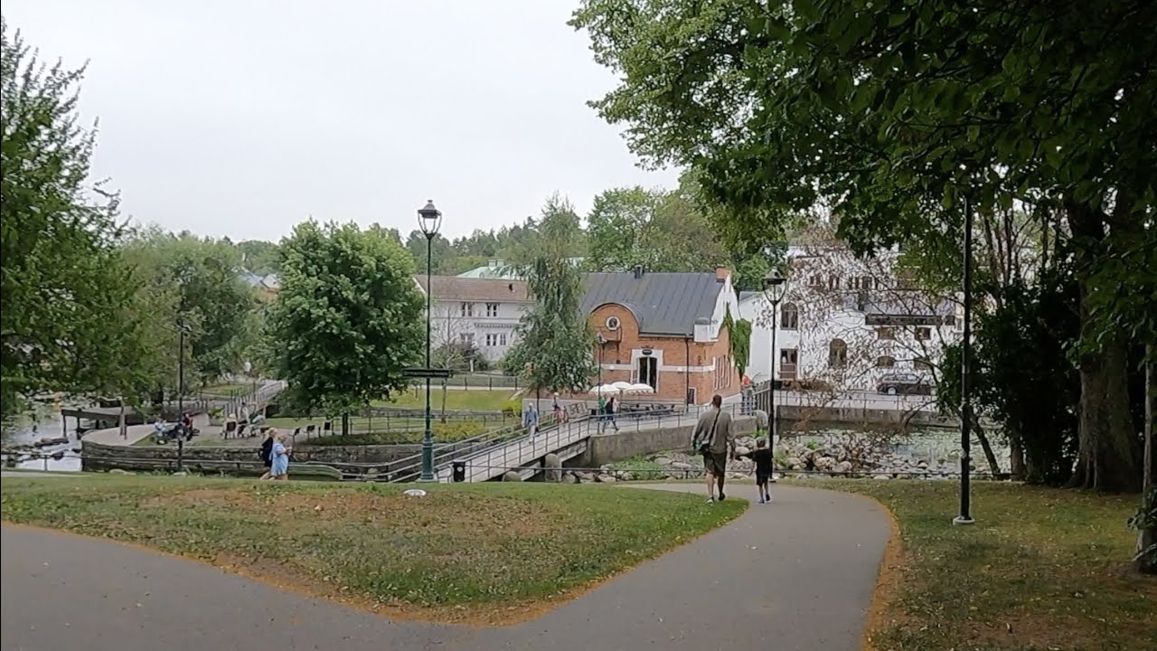 Norrtälje in Stockholm, Walking Around in Town
