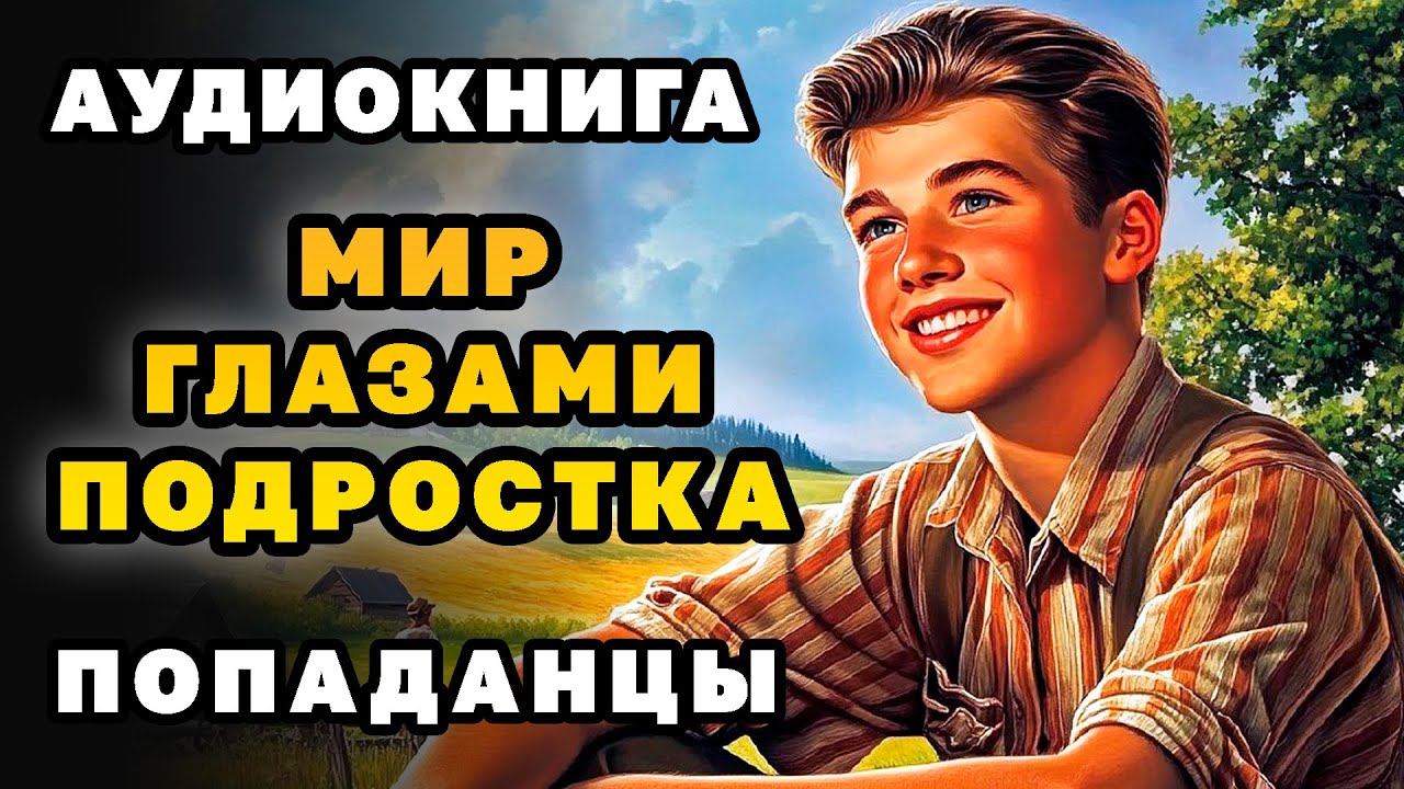 АУДИОКНИГА ПОПАДАНЦЫ ✪ МИР ГЛАЗАМИ ПОДРОСТКА ✪ ПОЛНОСТЬЮ