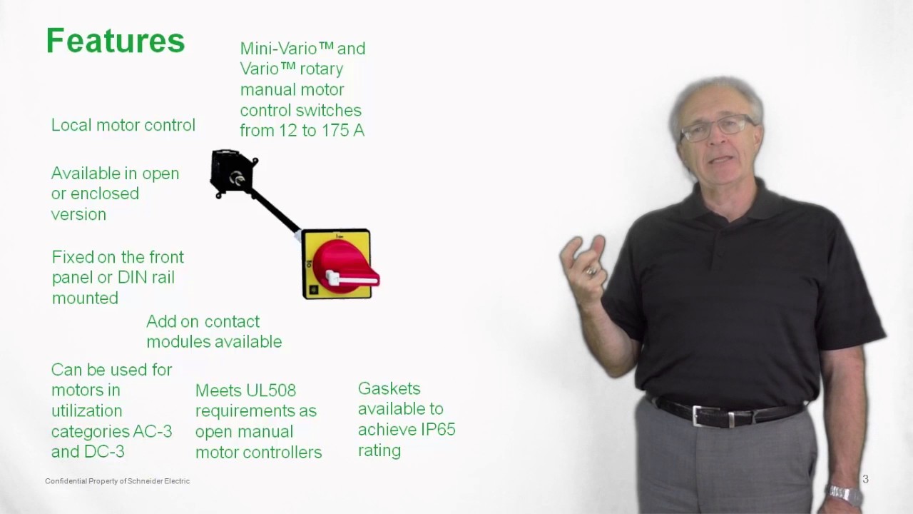 TeSys™ Vario™ and Mini-Vario™ Disconnect Switches