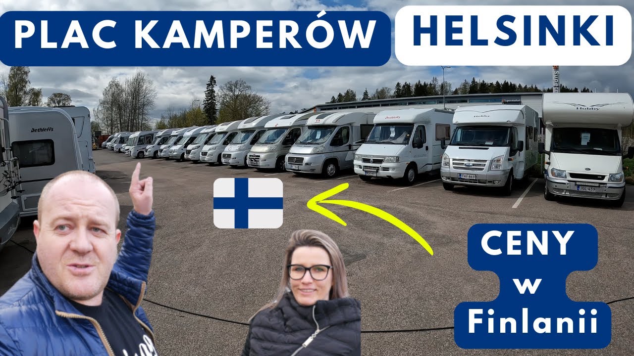 🇫🇮🚙Oglądamy KAMPERY na sprzedaż* BESTCARAVAN Finlandia HELSINKI