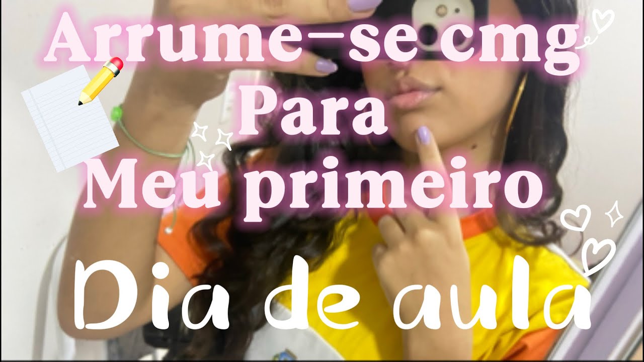 Meu primeiro dia de aula! 📚🏫✏️