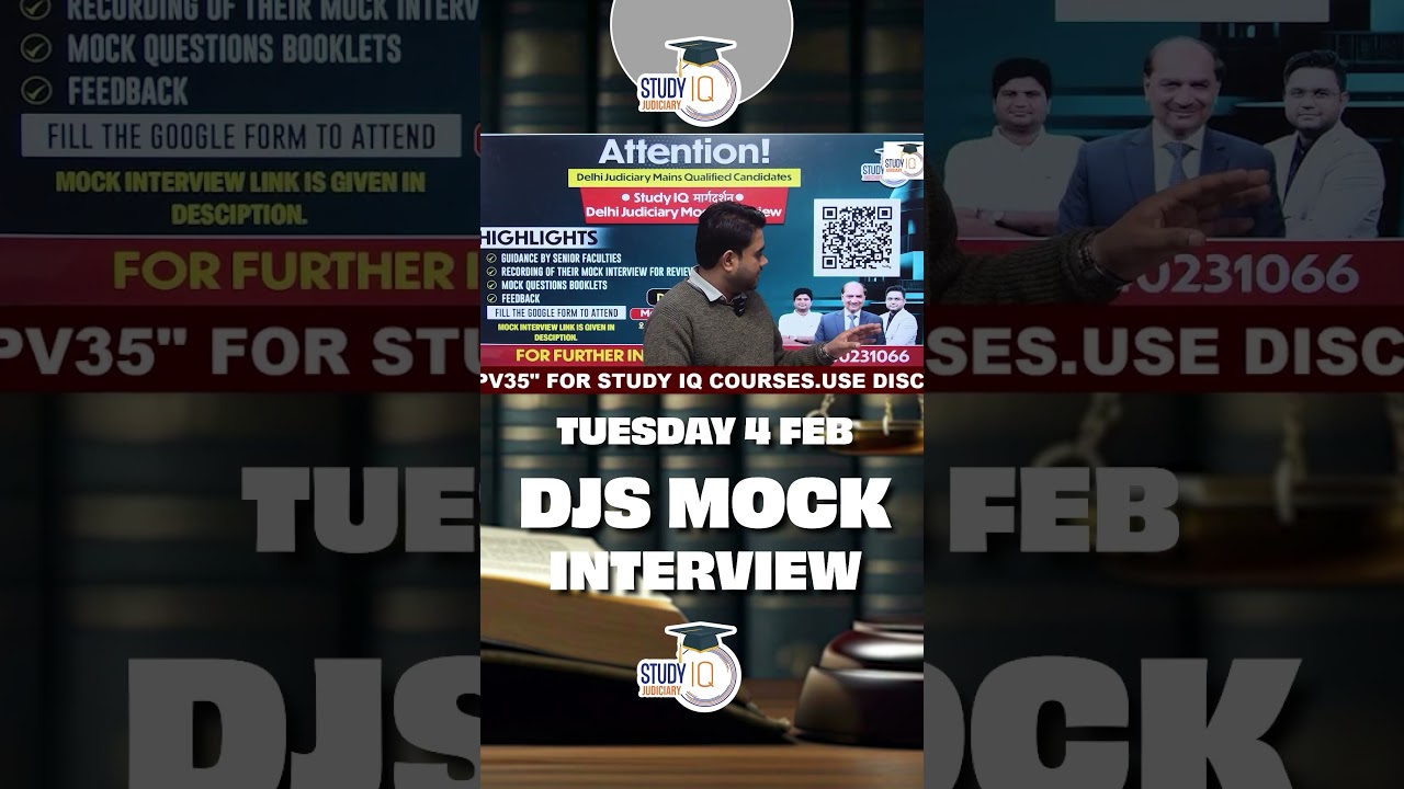 Aspirants Get Ready for DJS Mock Interview | 4th Feb 2025