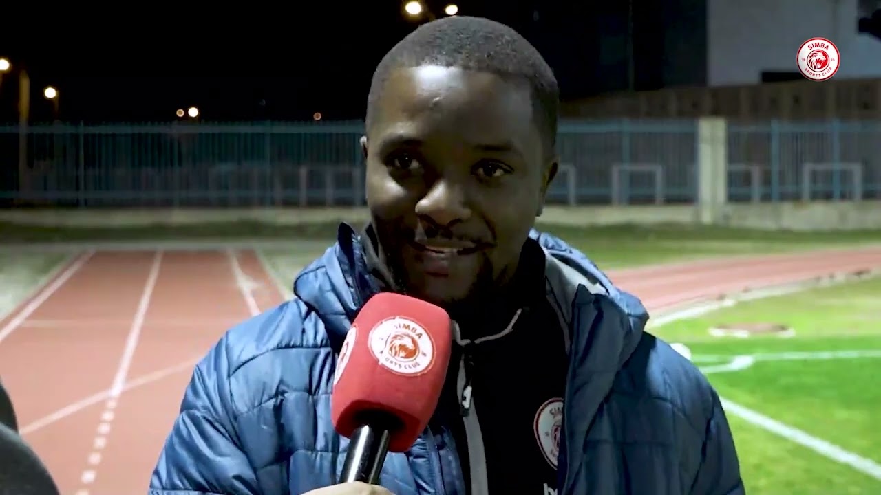 SEMAJI AHMED ALLY AZUNGUMZA KUELEKEA MCHEZO DHIDI YA ESPERANCE DE TUNIS