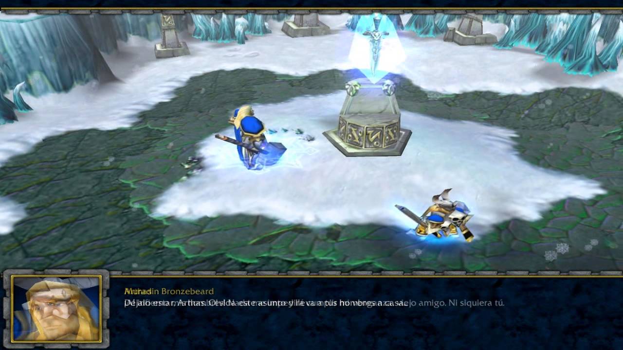 Arthas obtiene a Frostmourne - Warcraft 3