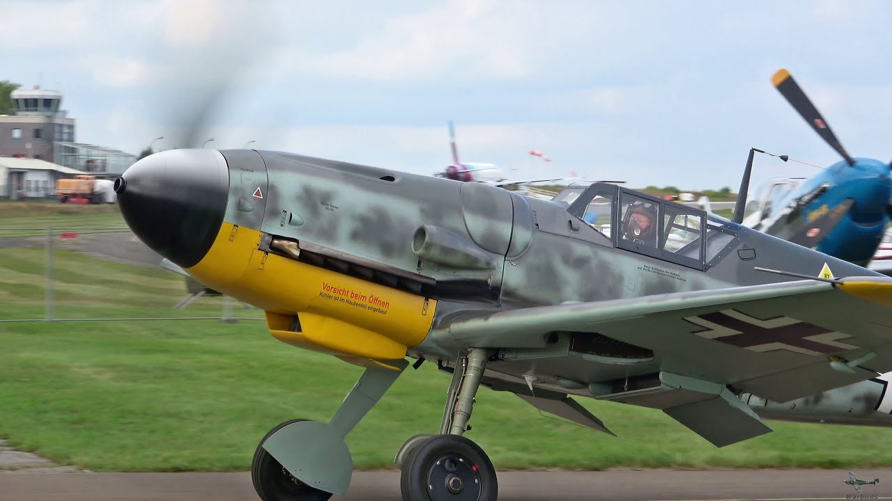 Messerschmitt Bf-109 G6 with Daimler Benz DB605 Engine
